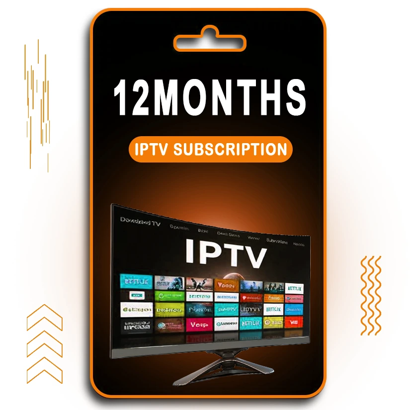 Get a 12-month IPTV subscription and enjoy unlimited access to your favorite live channels, movies, sports, and shows! Stream seamlessly across multiple devices with premium quality—perfect for the ultimate entertainment experience!"